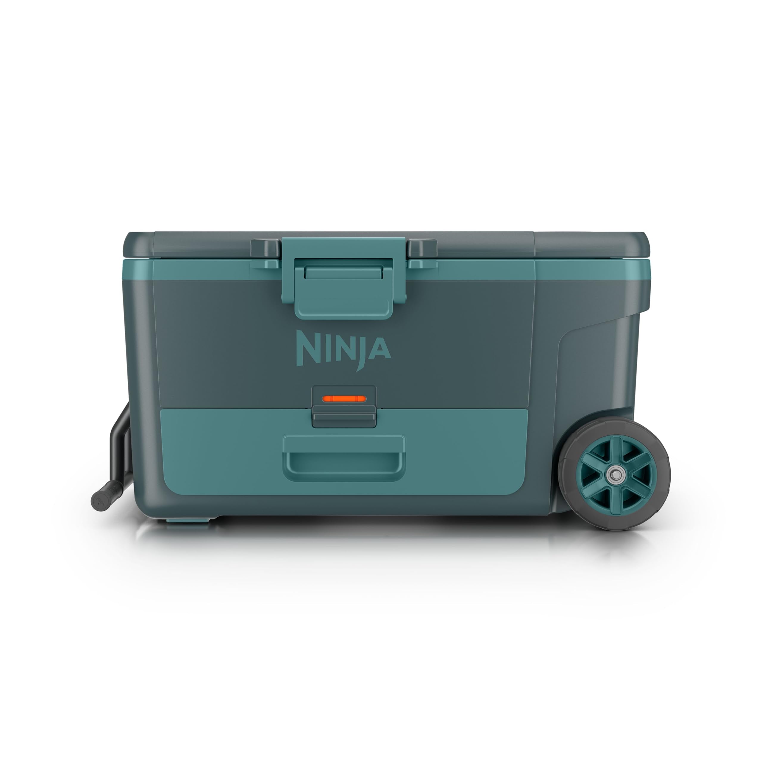 Ninja | Cooler | FrostVault 45QT Cooler with Wheels | Insulated with Temp Dry Storage Drawer | Keeps Ice Cold for Days | for the Beach, Camping, Picnics & More | Cloud White | FB245WH