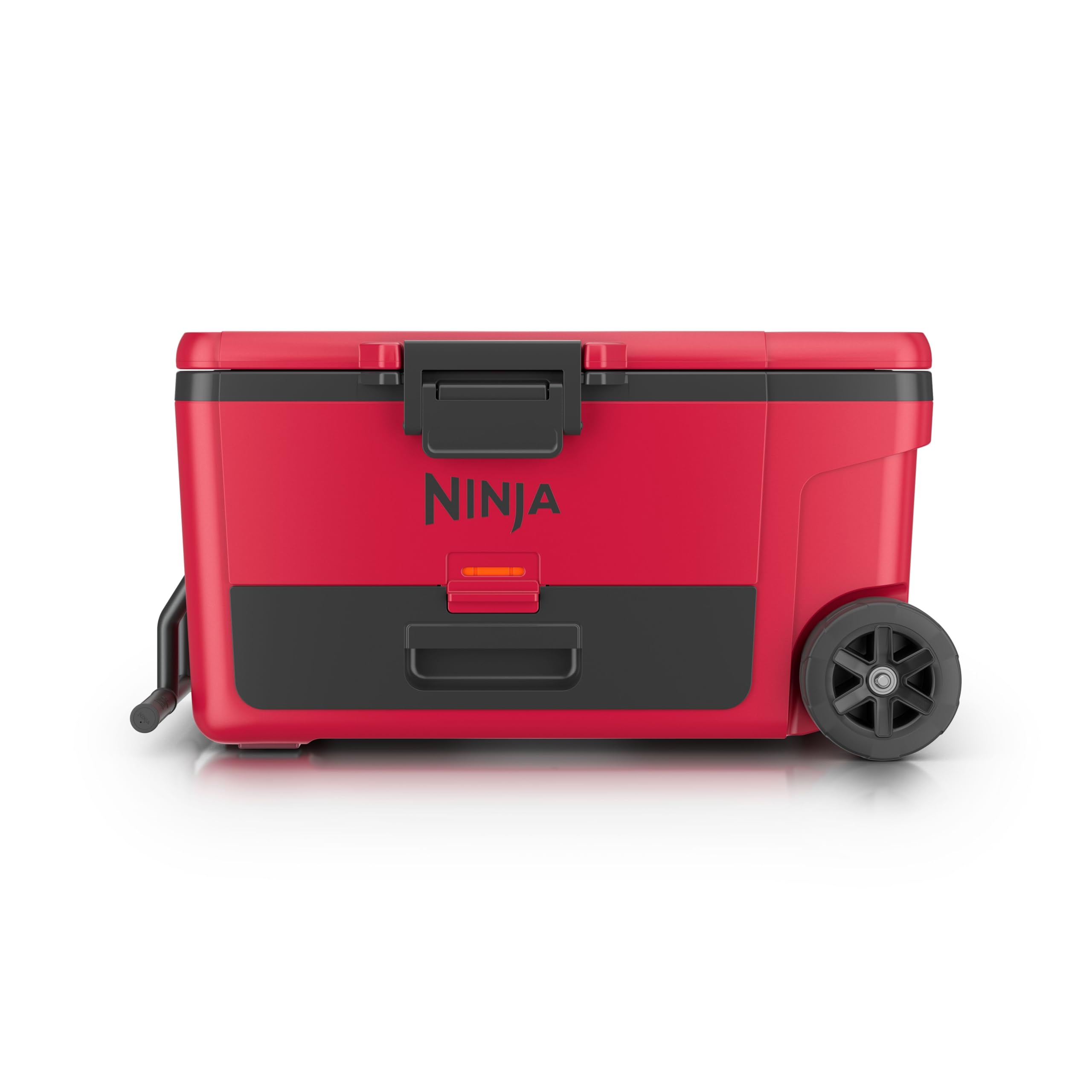 Ninja | Cooler | FrostVault 45QT Cooler with Wheels | Insulated with Temp Dry Storage Drawer | Keeps Ice Cold for Days | for the Beach, Camping, Picnics & More | Cloud White | FB245WH
