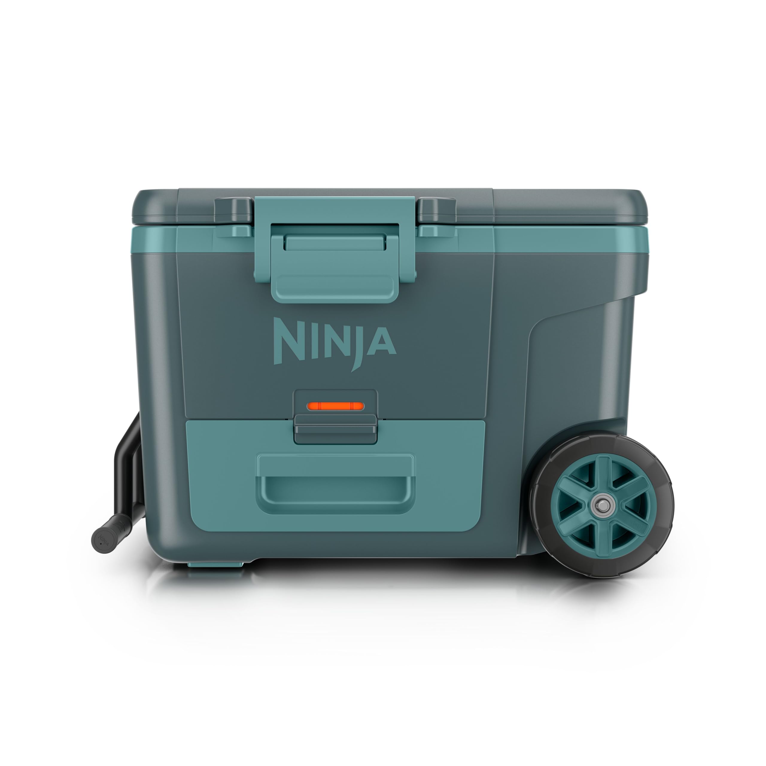 Ninja | Cooler | FrostVault 45QT Cooler with Wheels | Insulated with Temp Dry Storage Drawer | Keeps Ice Cold for Days | for the Beach, Camping, Picnics & More | Cloud White | FB245WH