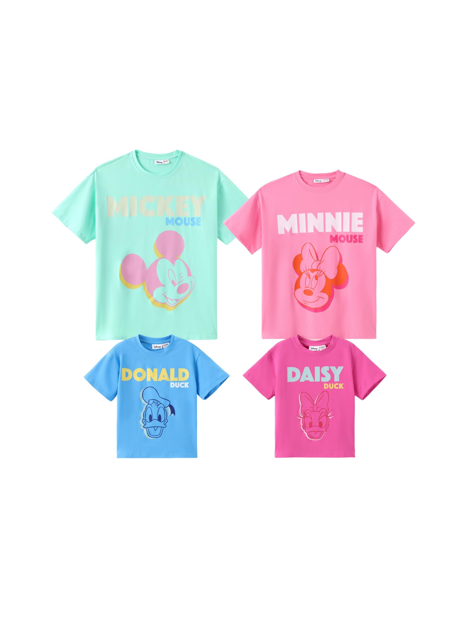Disney Mickey and Friends Family Matching Classic T-Shirt Personalized Family Outfit