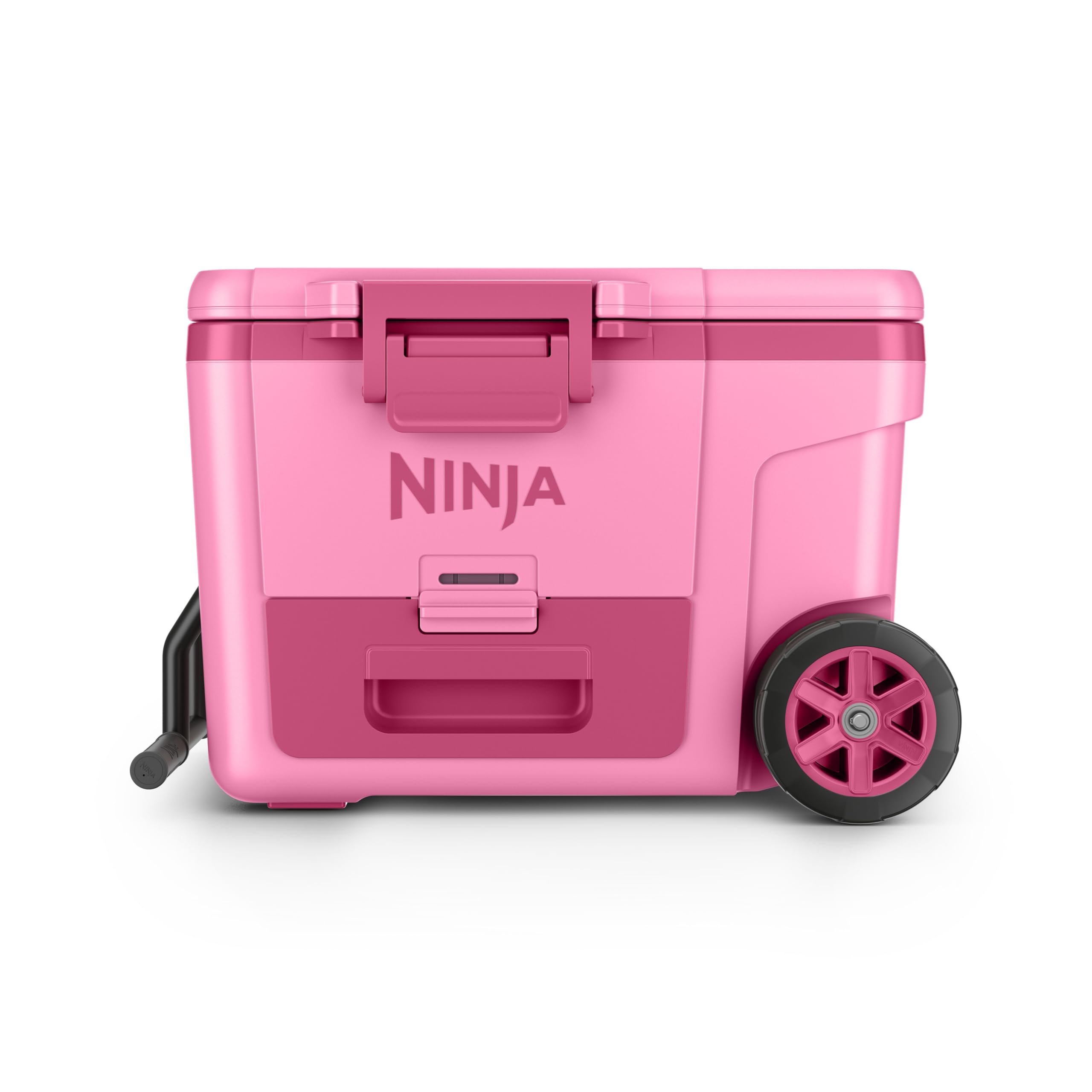 Ninja | Cooler | FrostVault 45QT Cooler with Wheels | Insulated with Temp Dry Storage Drawer | Keeps Ice Cold for Days | for the Beach, Camping, Picnics & More | Cloud White | FB245WH