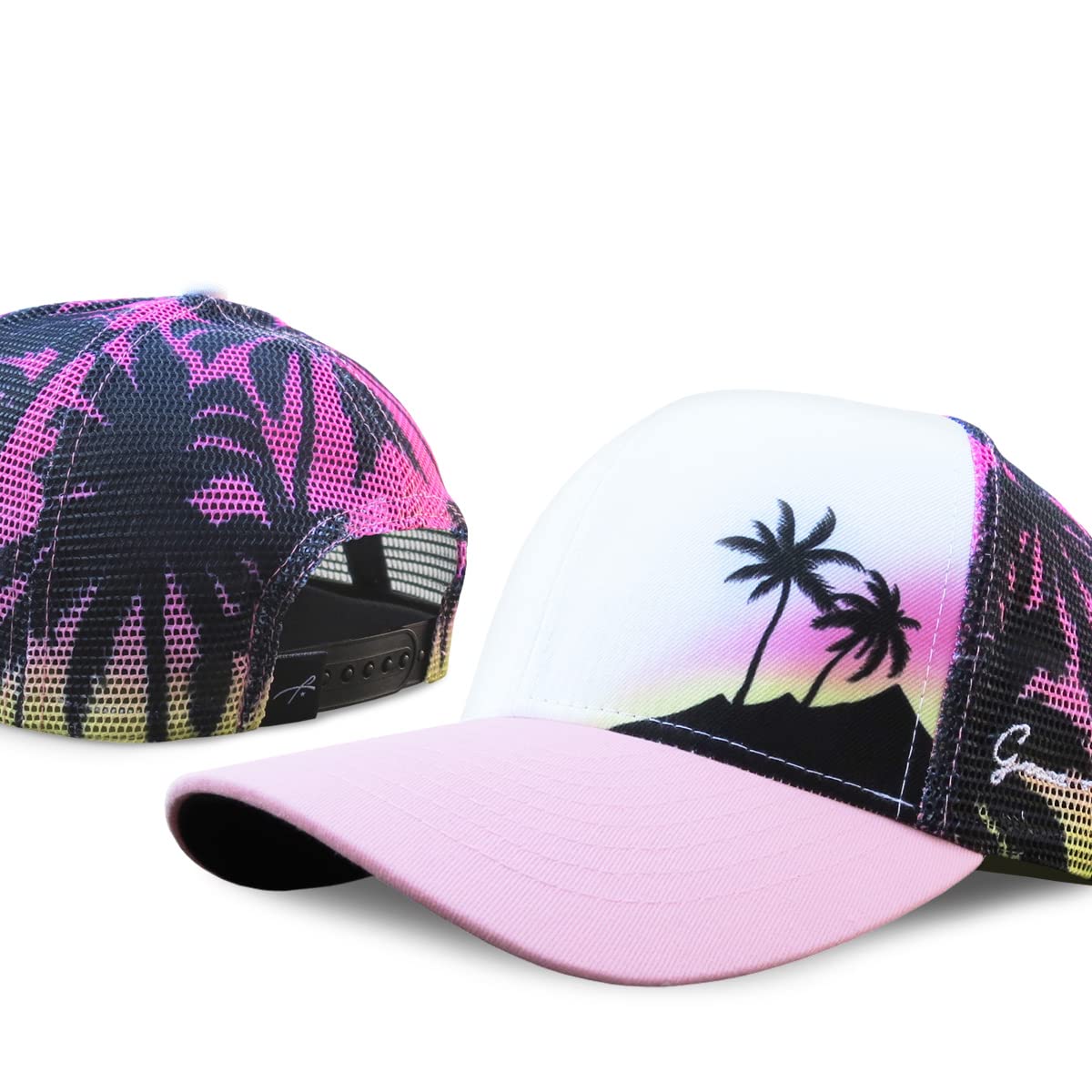 Grace Folly Beach Trucker Hats for Women- Snapback Baseball Cap for Summer