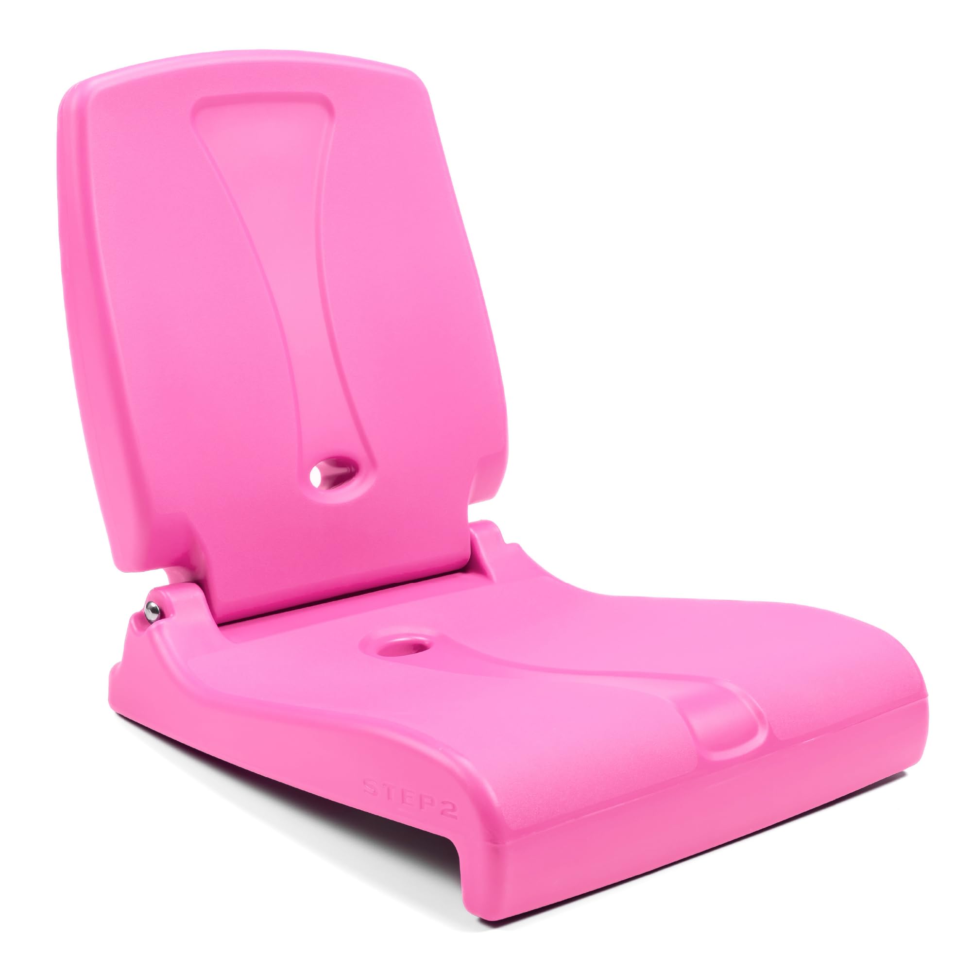 Step2 Kids Shell Flip Seat 2 Pack, Portable Outdoor Chair for Poolside, Camping, Beach, Stadium, Providing Back Support, Made of UV20 Durable Plastic, Mint