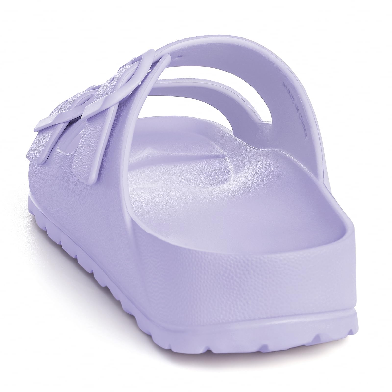 KIDMI Women's Comfortable EVA Sandals with Medium Arch Support, Adjustable Buckle Summer Beach Slide Sandal