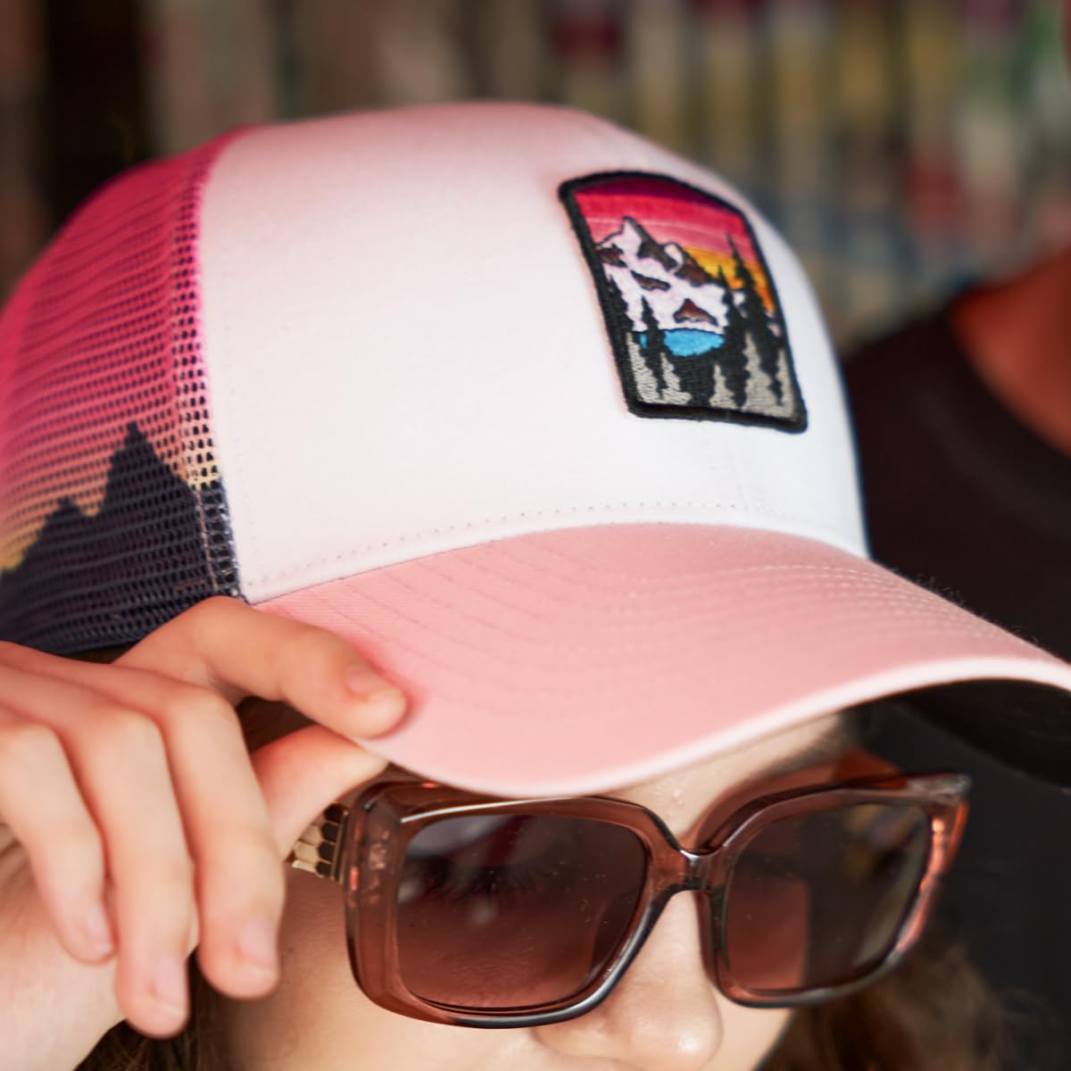 Grace Folly Beach Trucker Hats for Women- Snapback Baseball Cap for Summer