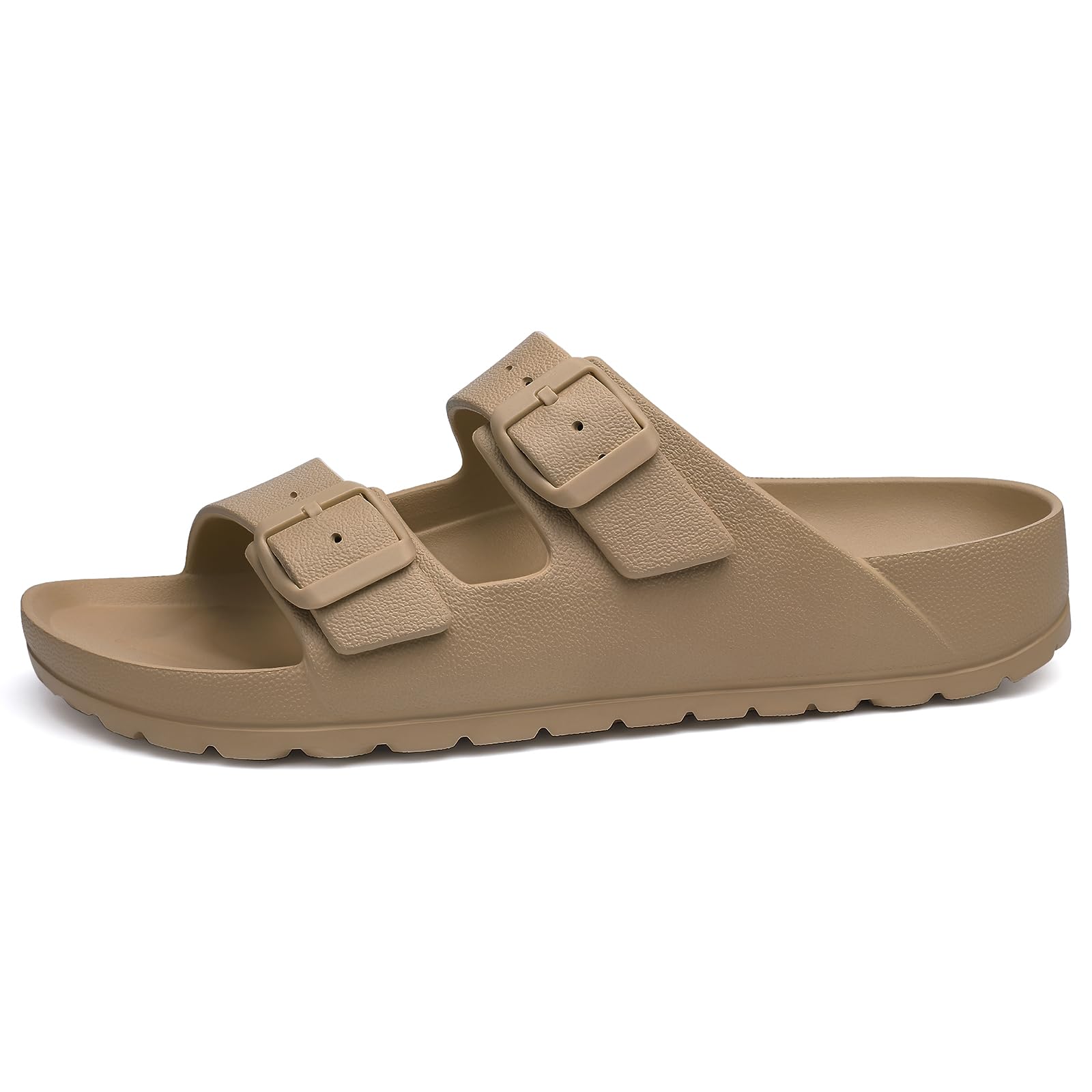 KIDMI Women's Comfortable EVA Sandals with Medium Arch Support, Adjustable Buckle Summer Beach Slide Sandal
