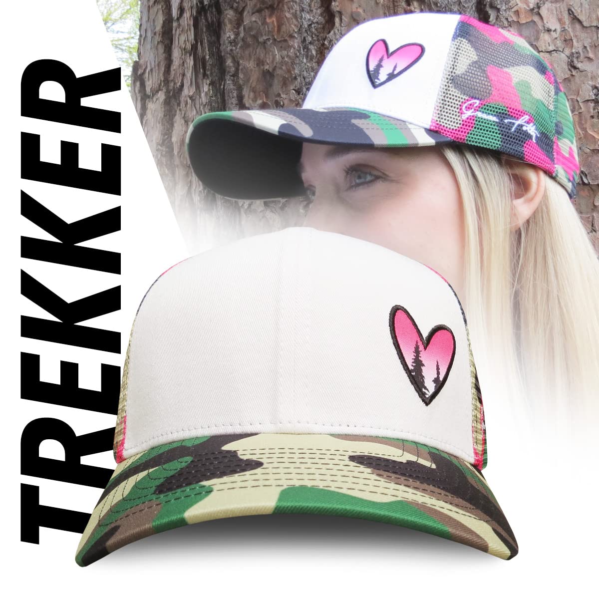 Grace Folly Beach Trucker Hats for Women- Snapback Baseball Cap for Summer