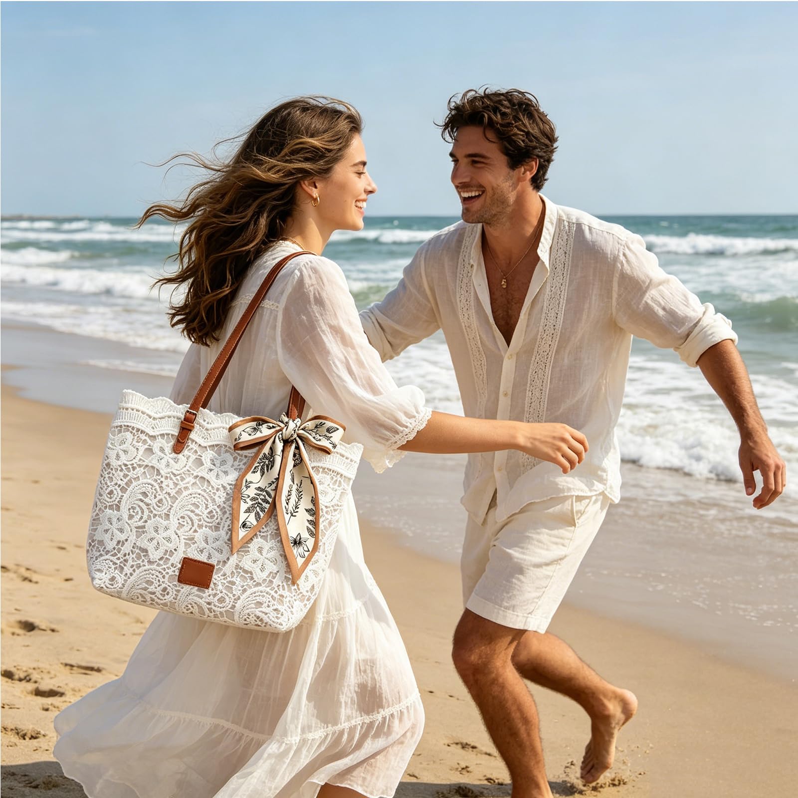 Woven Tote Hobo Bags for Women,Crochet Beach Bag Purse Knitted Shoulder Bag Handbag with Removable Strap for Vacation Travel