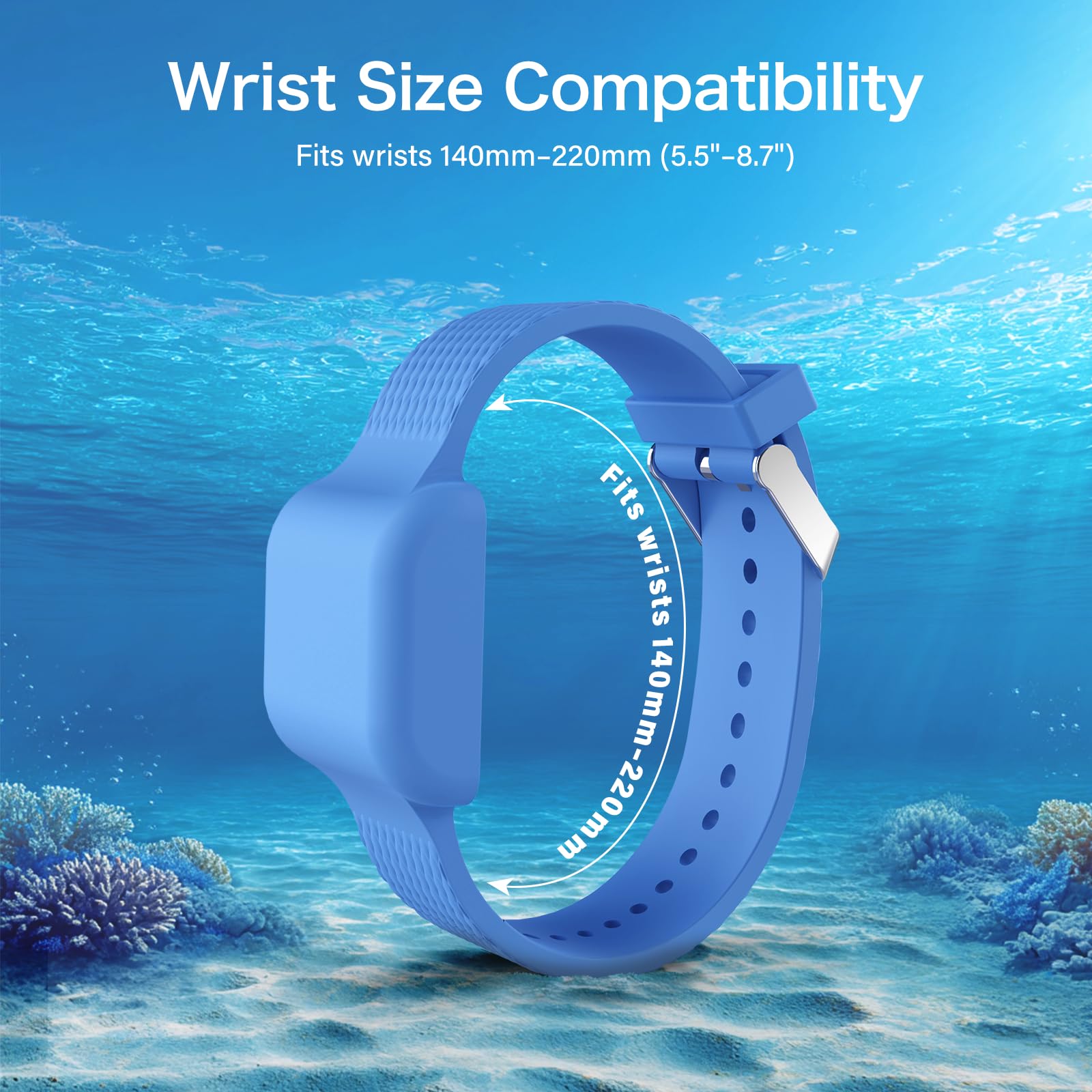 Magnetic Shark Deterrent Bracelet - Anti-Shark Repellent Band for Surfing, Scuba Diving, Snorkeling & Swimming | Portable Water Sports Safety Device for Adults & Kids