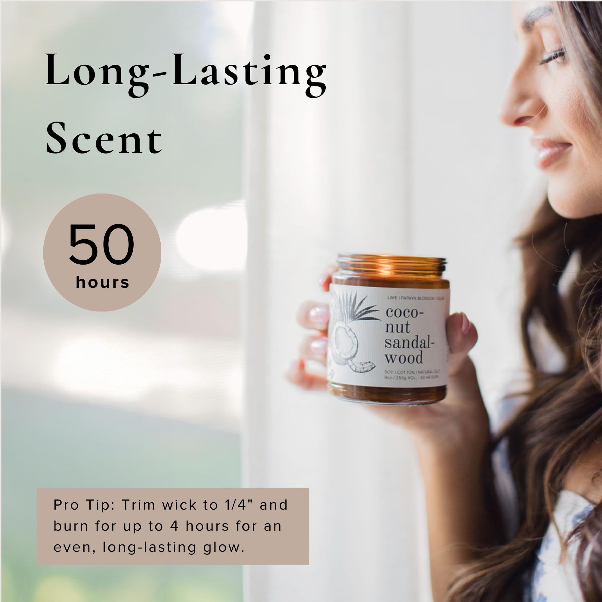 Broken Top Saguaro Cactus Pure Soy Candle | 9 oz. | Agave, Aloe & Moss. 50-Hour Burn Time. Natural Cotton Wick, Vegan, No Parabens, No Phthalates