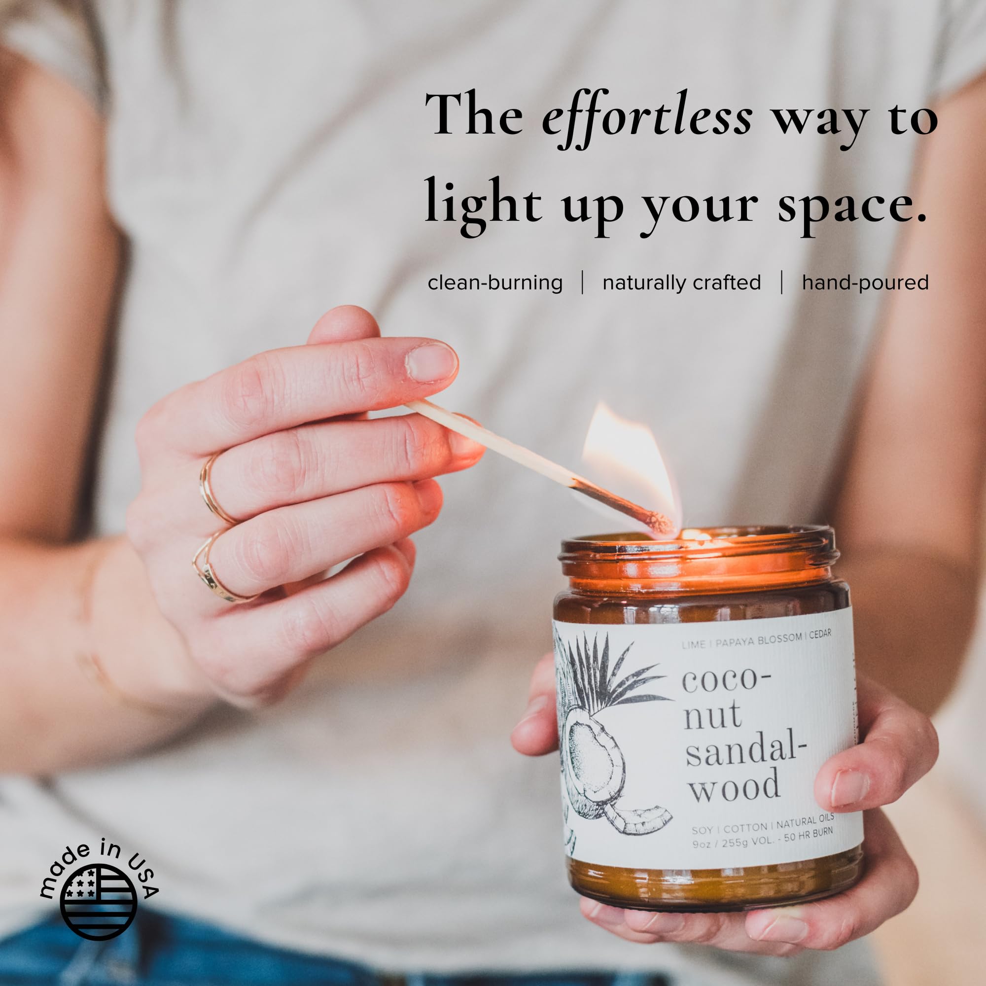 Broken Top Saguaro Cactus Pure Soy Candle | 9 oz. | Agave, Aloe & Moss. 50-Hour Burn Time. Natural Cotton Wick, Vegan, No Parabens, No Phthalates