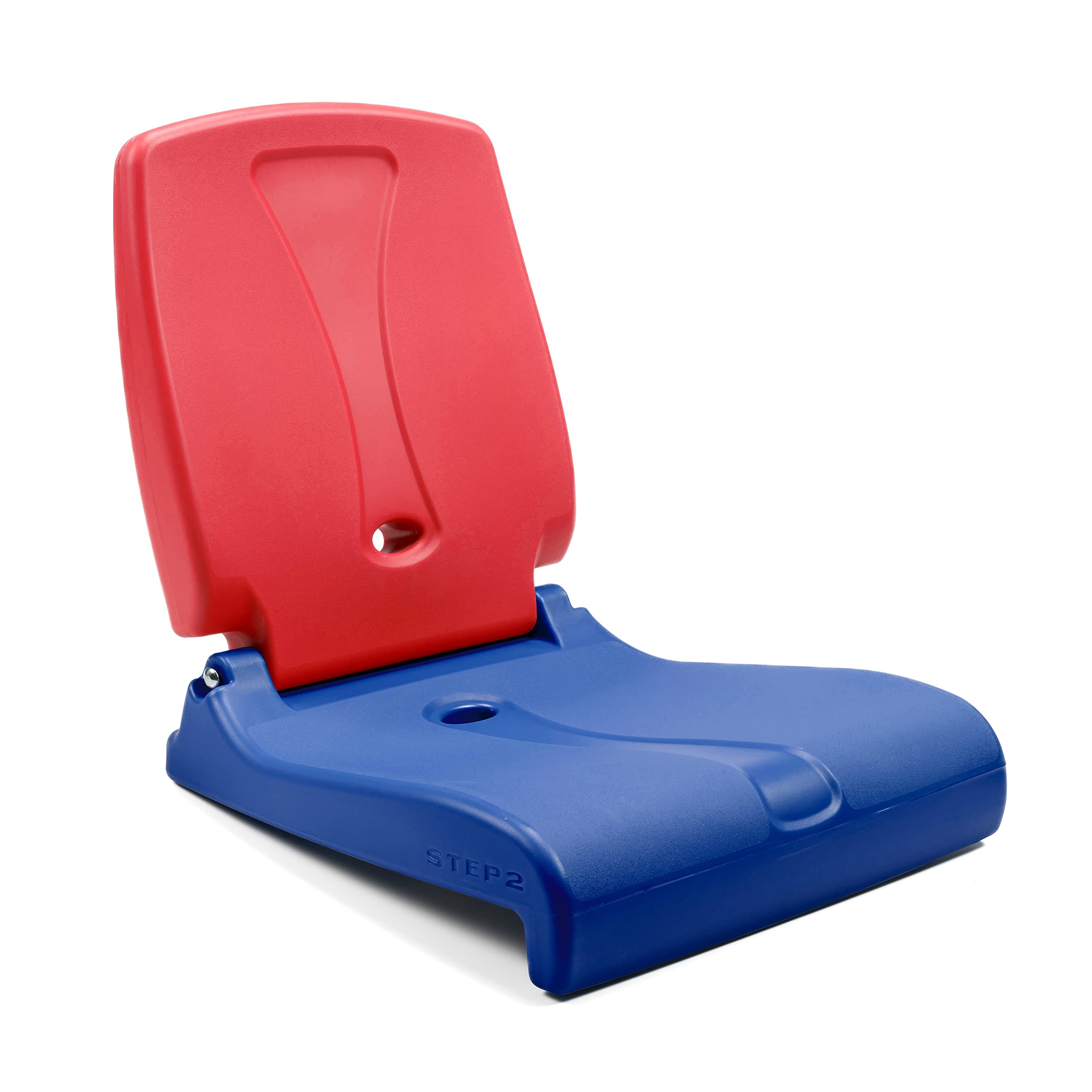 Step2 Kids Shell Flip Seat 2 Pack, Portable Outdoor Chair for Poolside, Camping, Beach, Stadium, Providing Back Support, Made of UV20 Durable Plastic, Mint