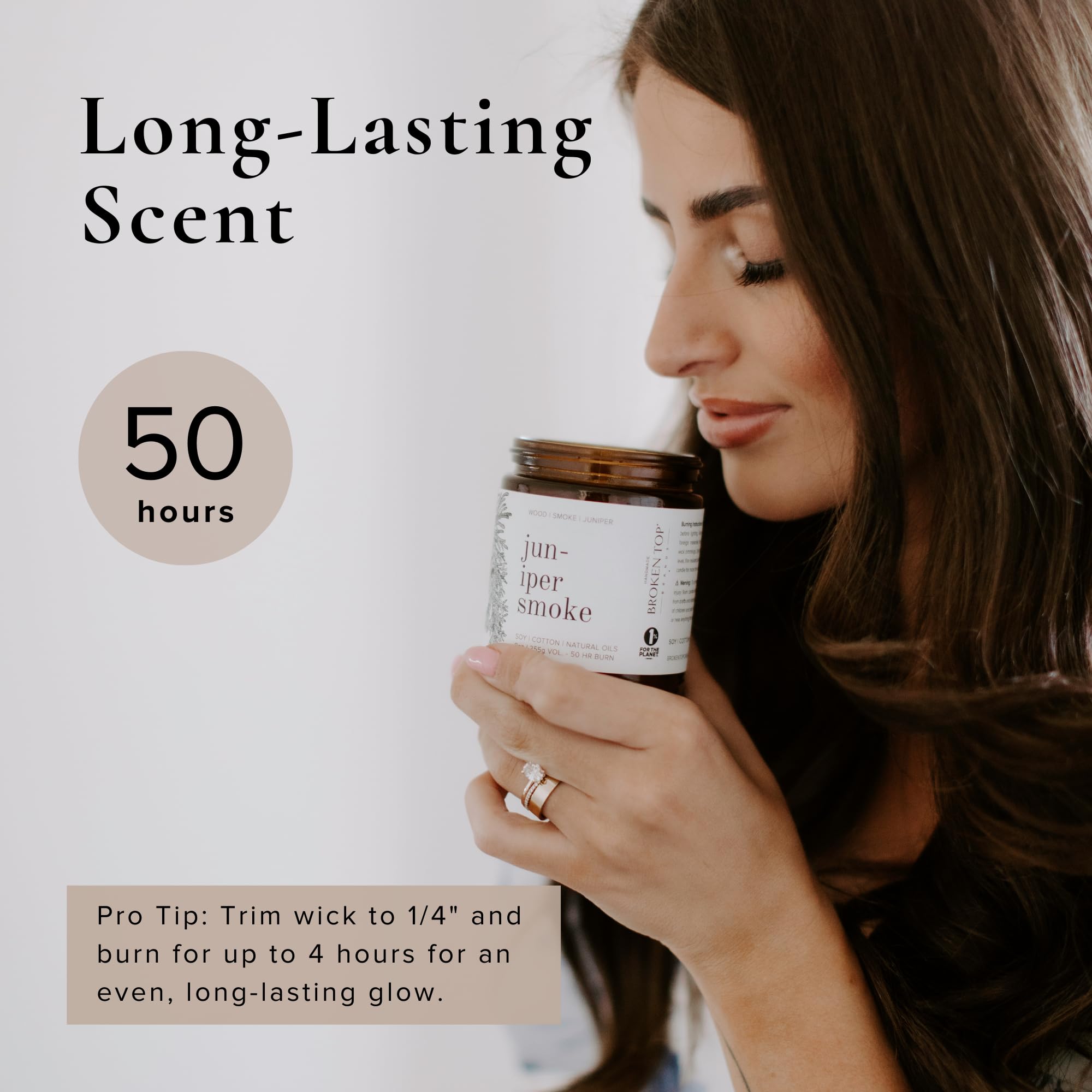 Broken Top Saguaro Cactus Pure Soy Candle | 9 oz. | Agave, Aloe & Moss. 50-Hour Burn Time. Natural Cotton Wick, Vegan, No Parabens, No Phthalates