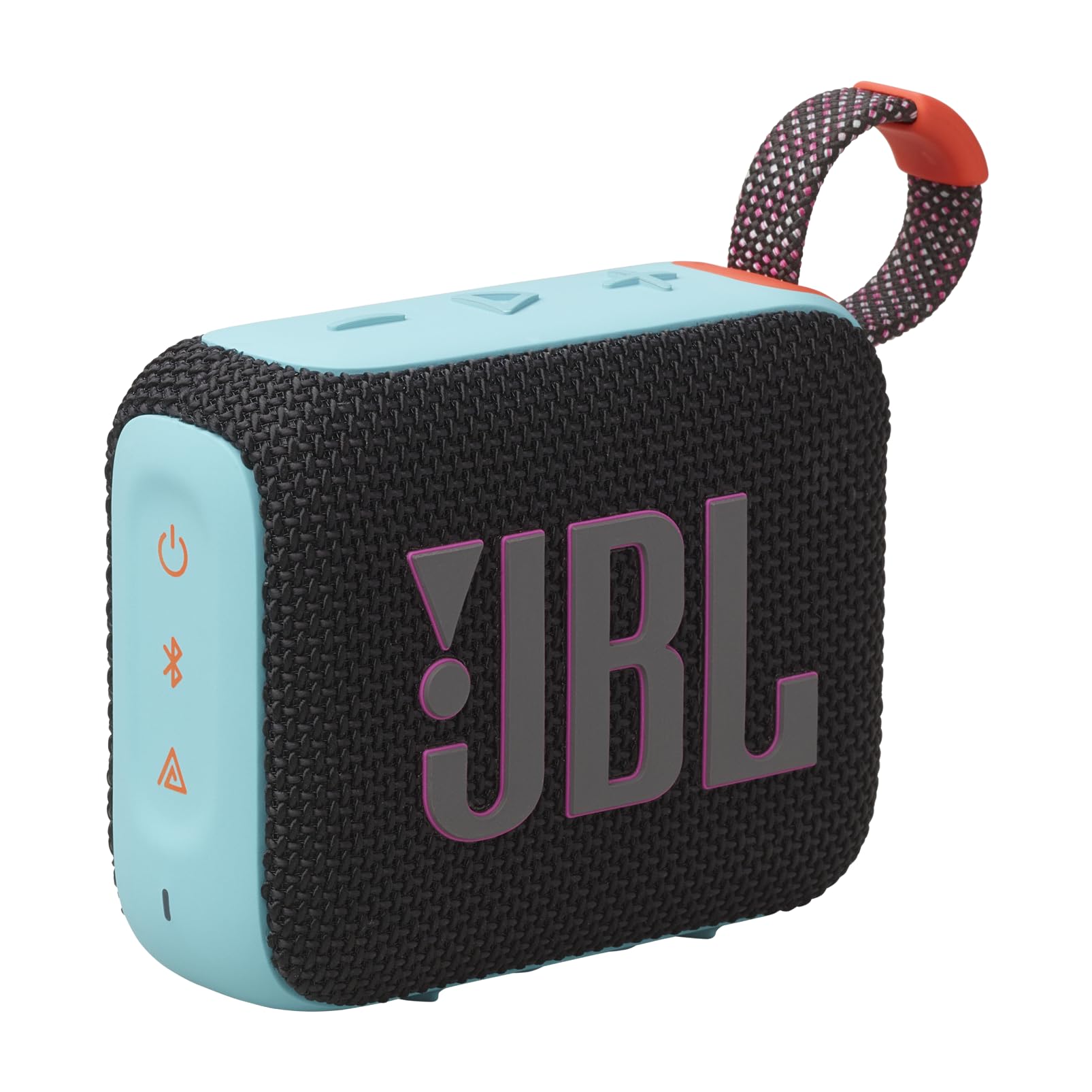 JBL Go 4 - Ultra-Portable, Waterproof and Dustproof Bluetooth Speaker, Big JBL Pro Sound with Punchy bass, 7-Hour Built-in Battery, Made in Part with Recycled Materials (Pink)