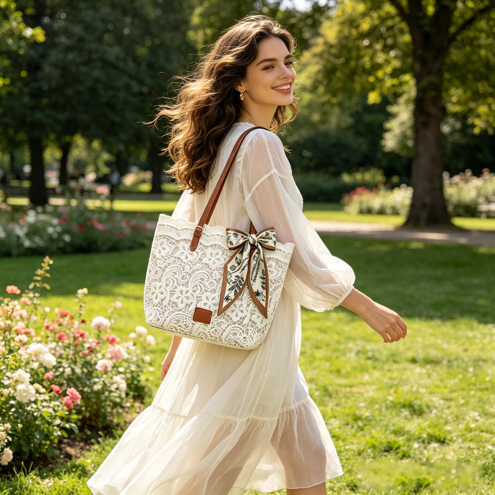 Woven Tote Hobo Bags for Women,Crochet Beach Bag Purse Knitted Shoulder Bag Handbag with Removable Strap for Vacation Travel