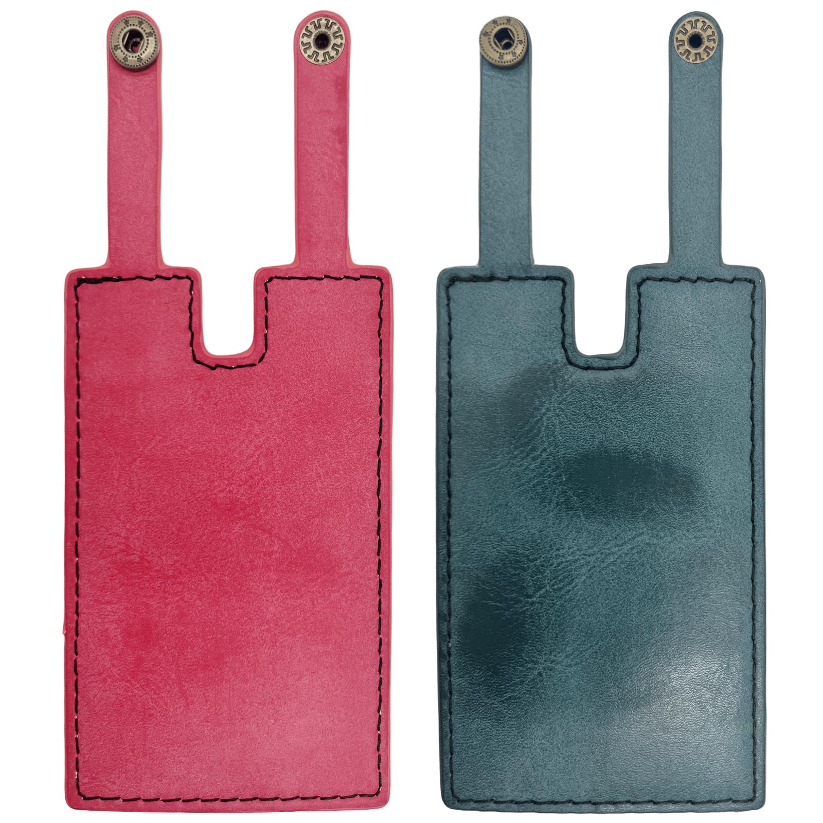 Boot Wallet for Women,Western Boot Wallet with Snap Strap,Leather Boot Wallet, Credit Card Holder(Pink)