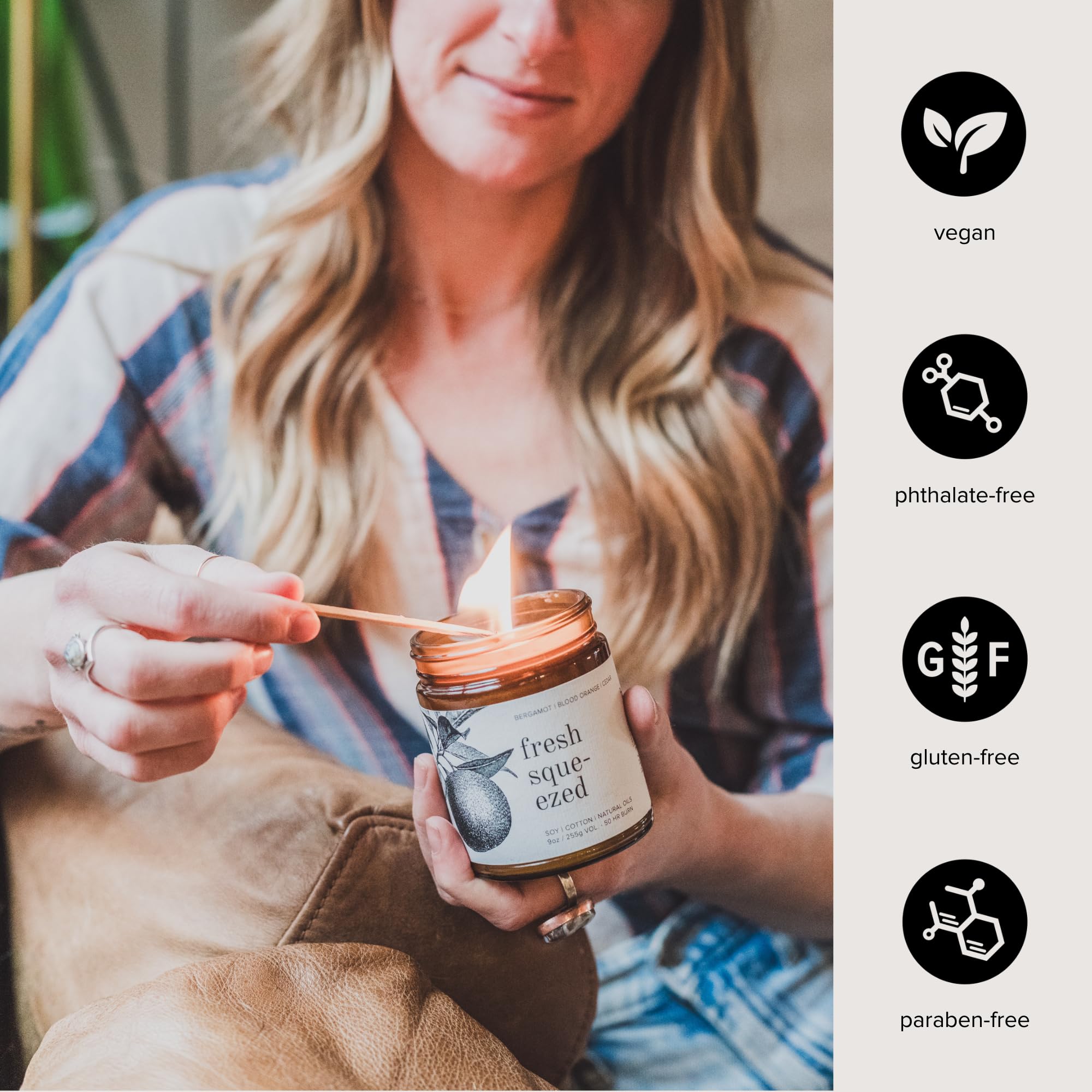 Broken Top Saguaro Cactus Pure Soy Candle | 9 oz. | Agave, Aloe & Moss. 50-Hour Burn Time. Natural Cotton Wick, Vegan, No Parabens, No Phthalates