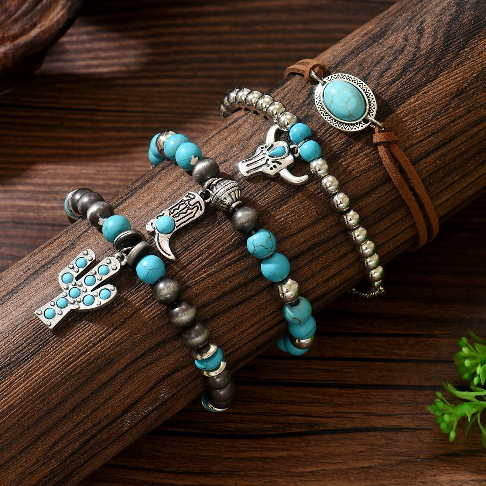 Navajo Pearls Jewelry Turquoise Western Bracelets Boho Native Jewelry Beaded Bracelet Stack for Summer Clothes Country Concert Outfits