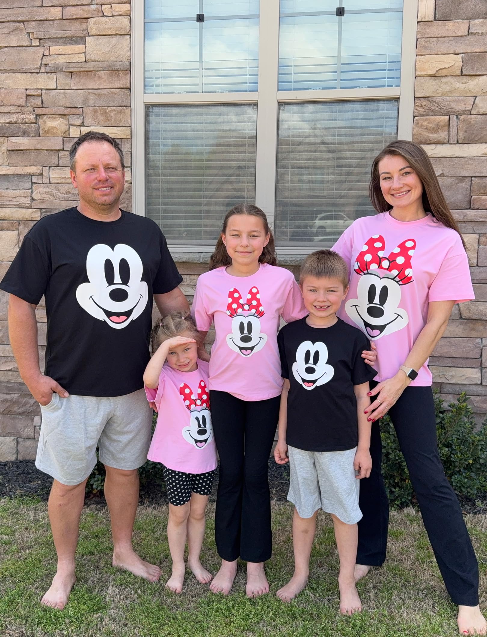 Disney Mickey and Friends Family Matching Classic T-Shirt Personalized Family Outfit