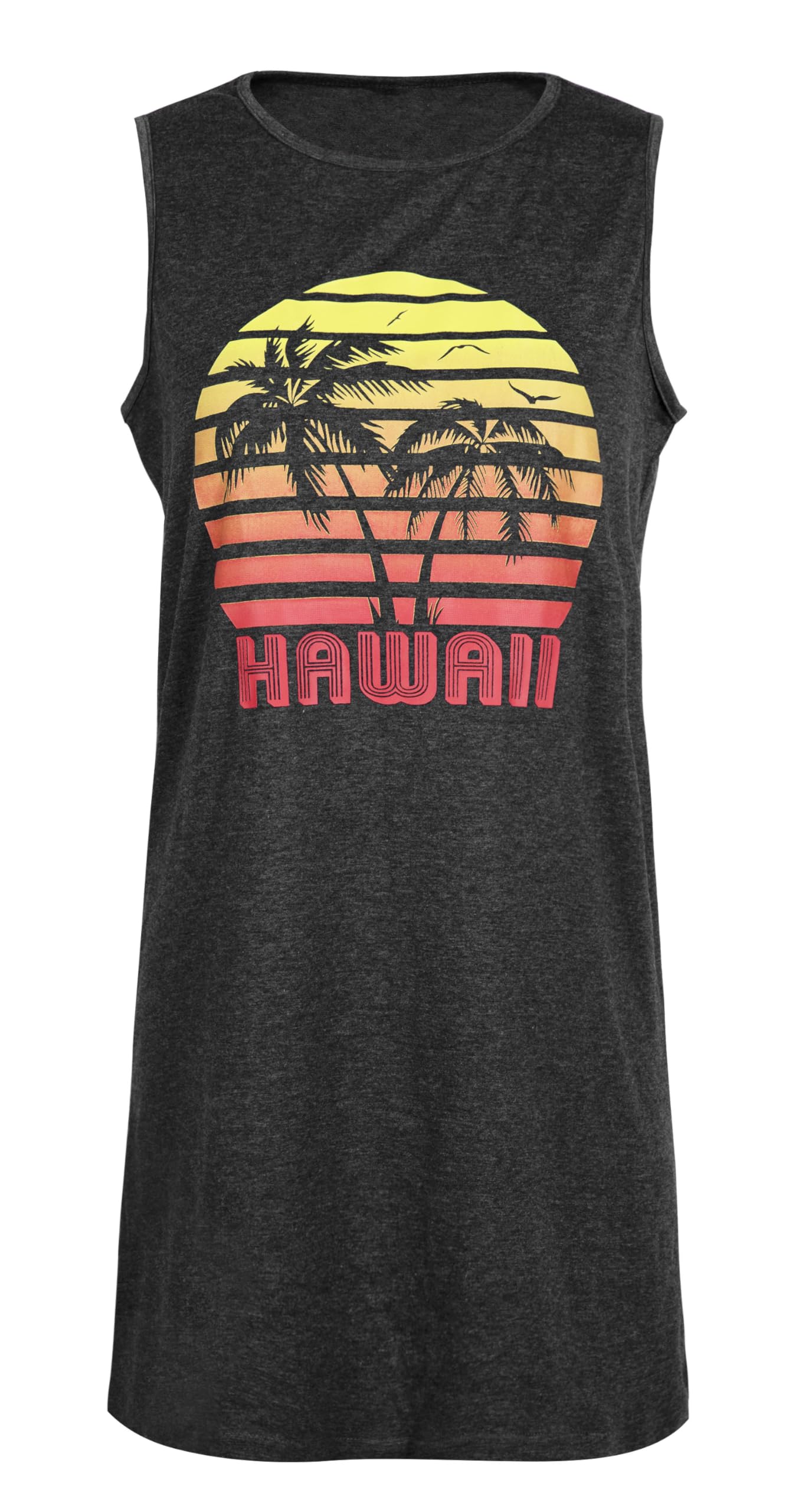 Summer Sundress for Women Beach Tank Dress Sleeveless Graphic T Dress Short Casual Sun Dresses Beach Cover Up