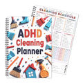 Adhd Cleaning Planner for Adults and Teens Adhd Cleaning and Organizing Planner Cleaning Schedule and Checklist Notebook List Daily Weekly Monthly for Home Chore Chart Adhd Daily Planner