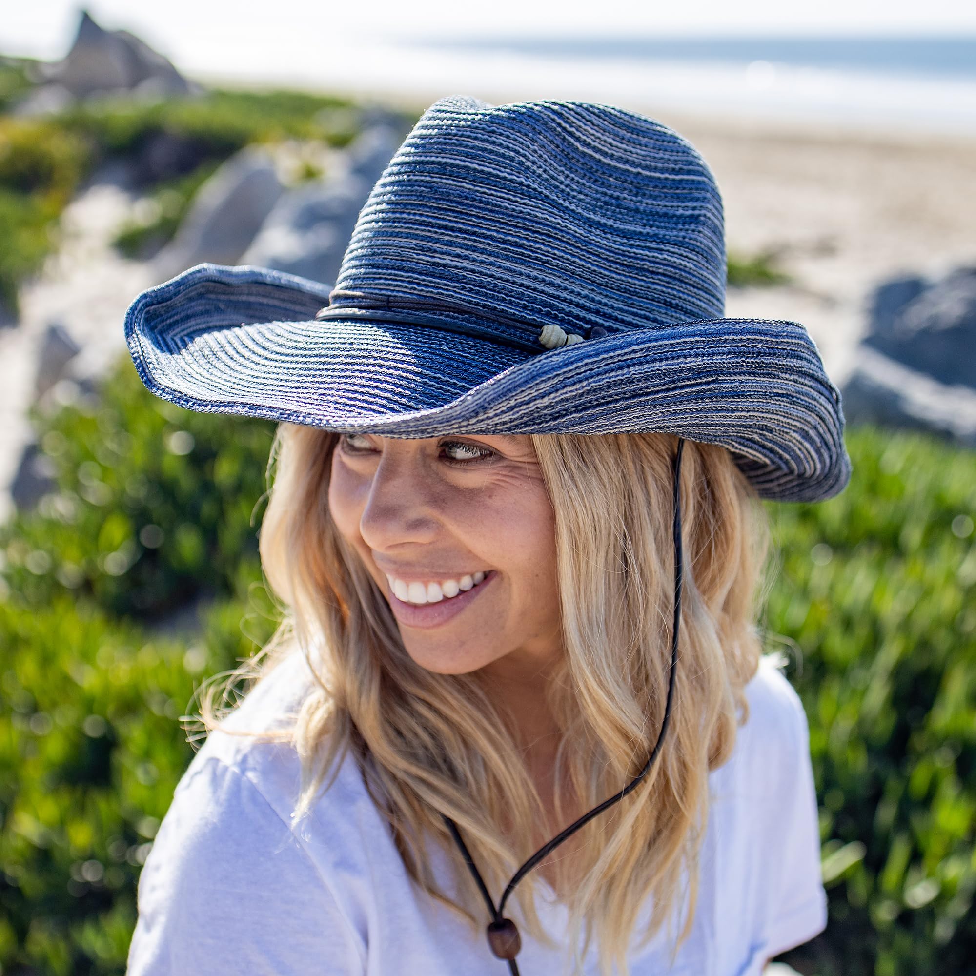 Sunday Afternoons Sunset Hat - Women’s UPF 50+ Shapeable Brim 100% Polyester Cowgirl Sun Hat