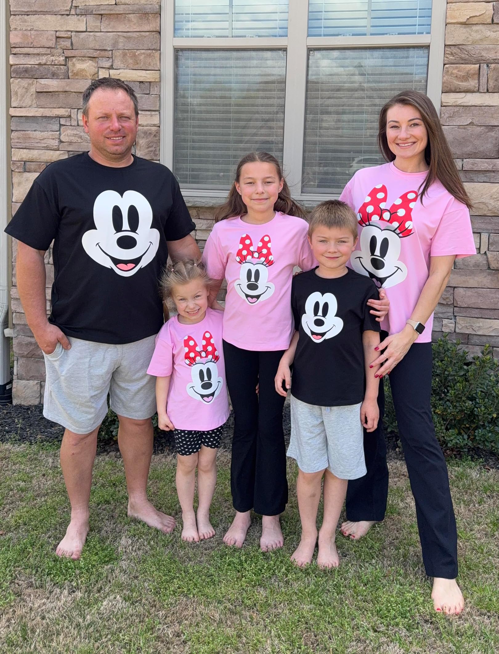 Disney Mickey and Friends Family Matching Classic T-Shirt Personalized Family Outfit