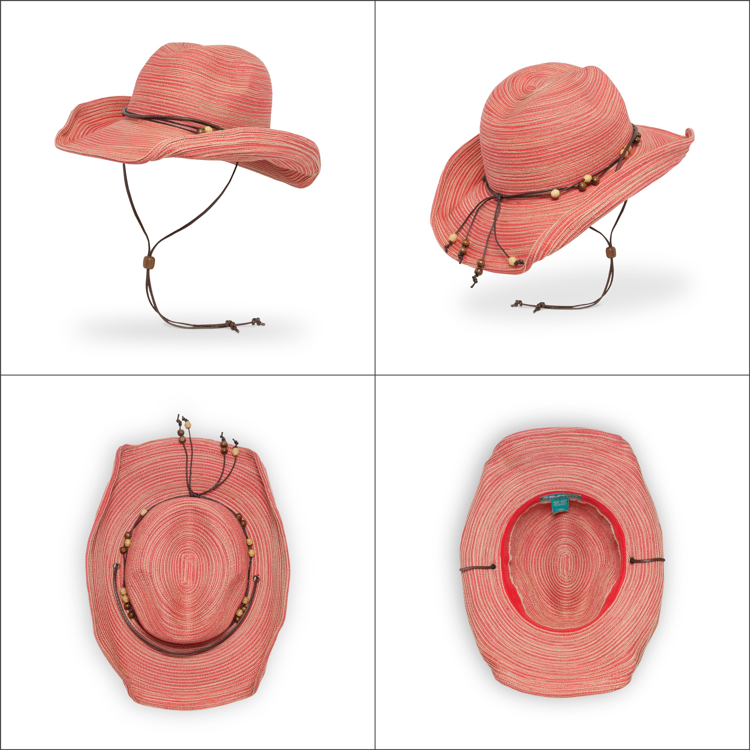 Sunday Afternoons Sunset Hat - Women’s UPF 50+ Shapeable Brim 100% Polyester Cowgirl Sun Hat